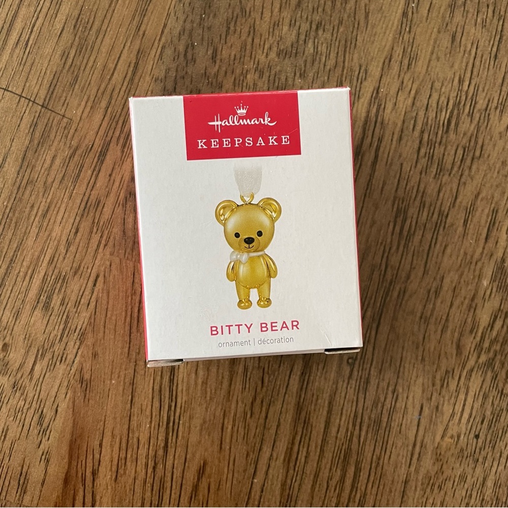 NIB Hallmark Keepsake Bitty Bear Ornament